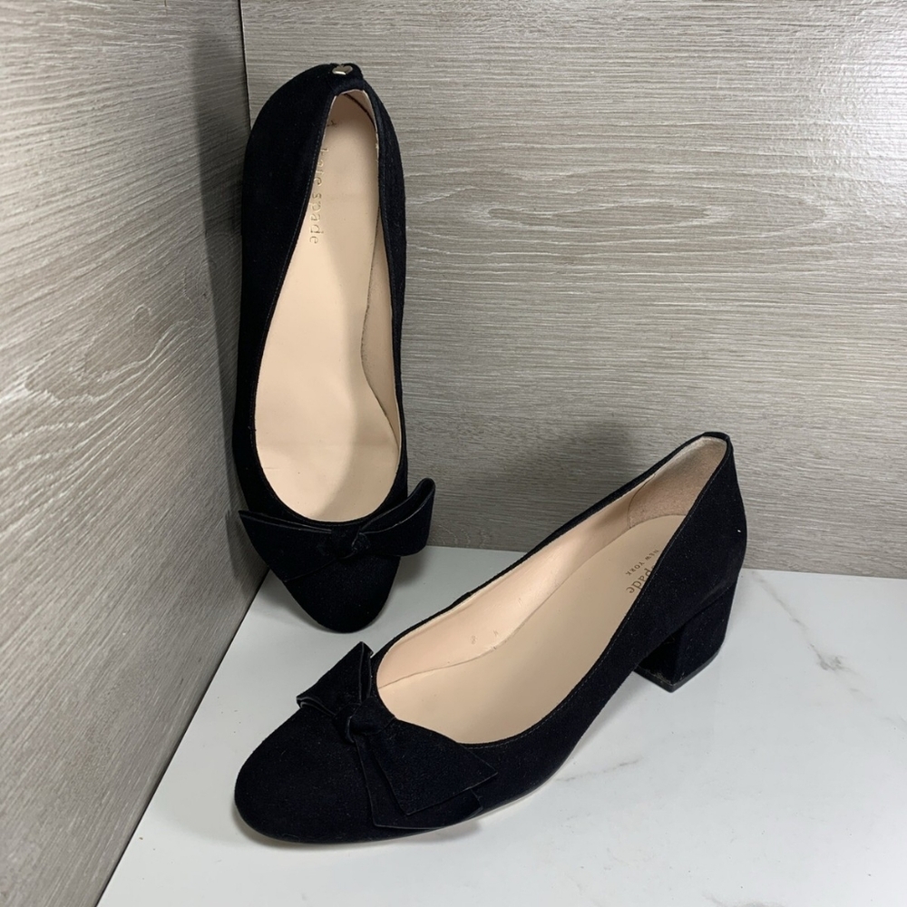 Kate Spade Pauline Suede Block Heel